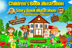 i-will-draw-children-book-cover-and-illustration-children-story-book-for-amazon